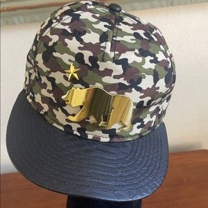 Gold Mind Golden State Of Mind camo cap